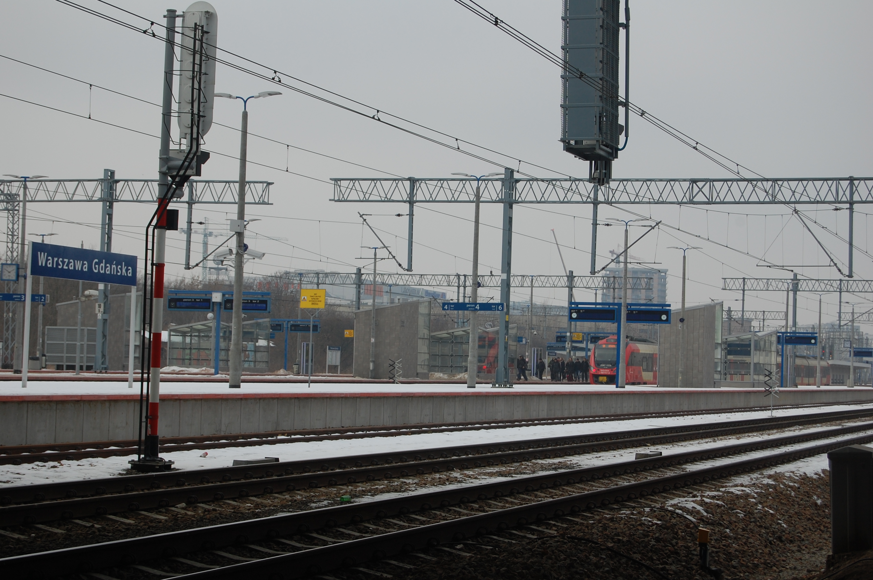 Modernizacja linii nr 20 w obrębie stacji PKP Warszawa Gdańska
